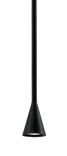 Светильник подвесной ENERO SP1 BLACK Crystal Lux чёрный 1 лампа, основание чёрное в стиле хай-тек  фото 2